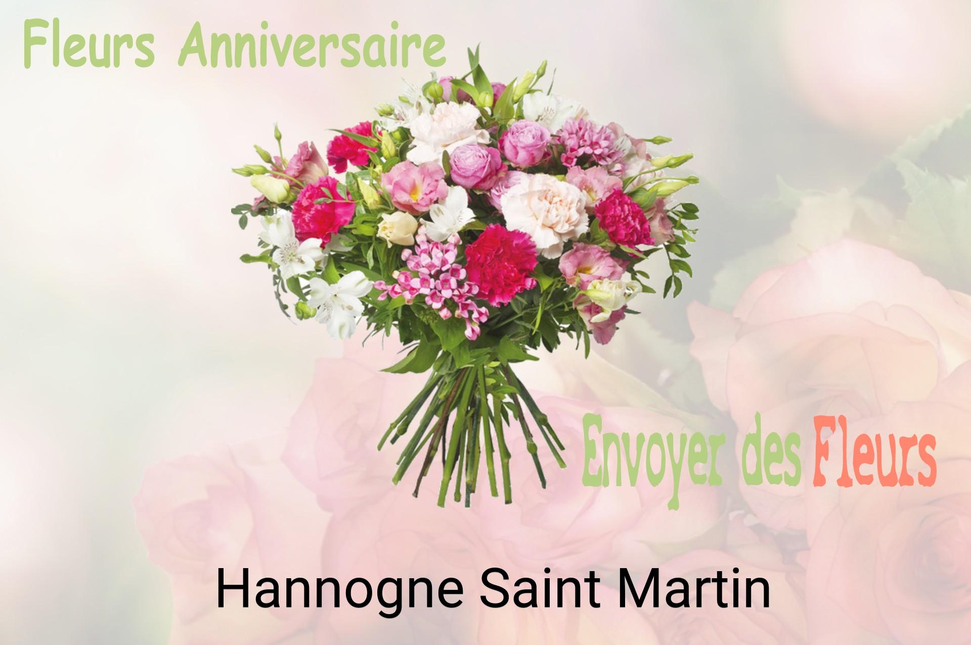 Bouquet de fleurs d’anniversaire livré à Hannogne-Saint-Martin